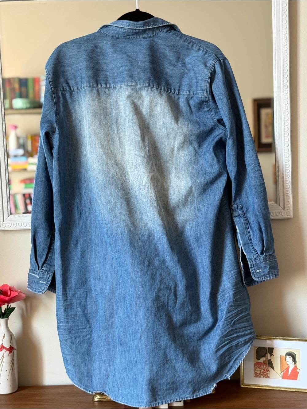 Frank & Eileen “Mary” Denim Dress — Size Small - Picture 4 of 8